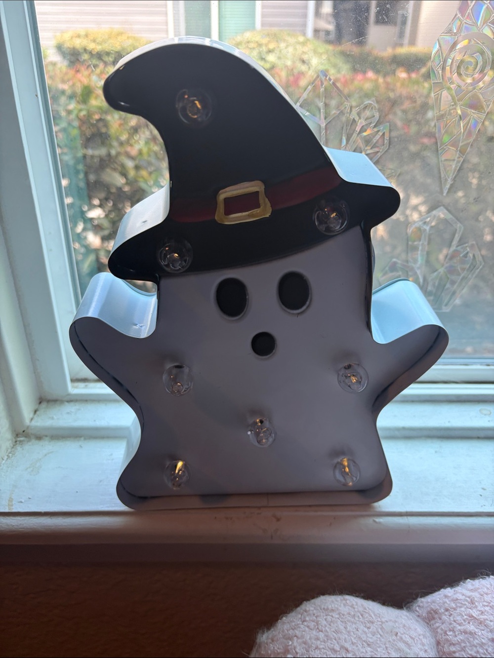 Halloween Ghost LED Decoration - White